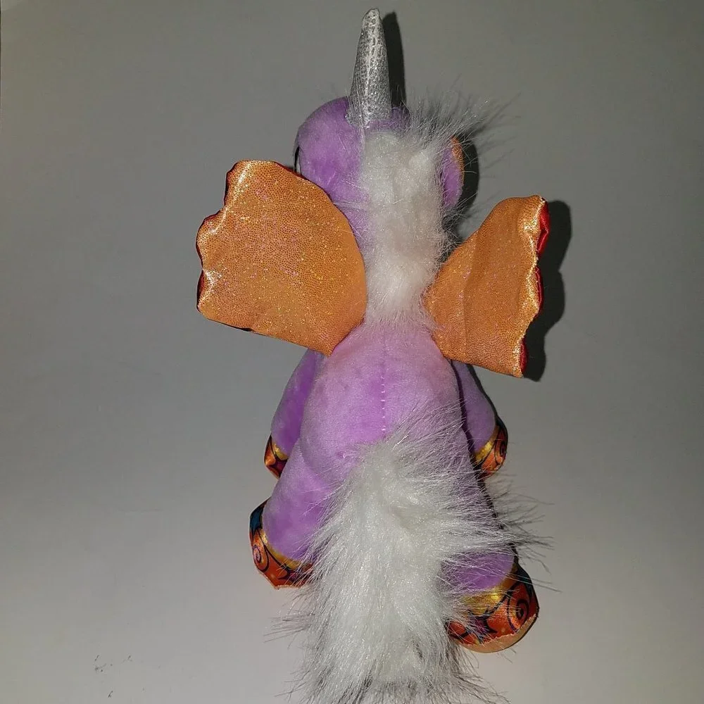 Magical Unicorn Pony Pegasus Purple Horse Horn Wings Plush Kipp Brothers 2017